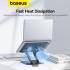 Baseus Foldable Stand For Laptop and iPad Tablet | 360 Degree Rotatable (Three-Fold Version) - Grey